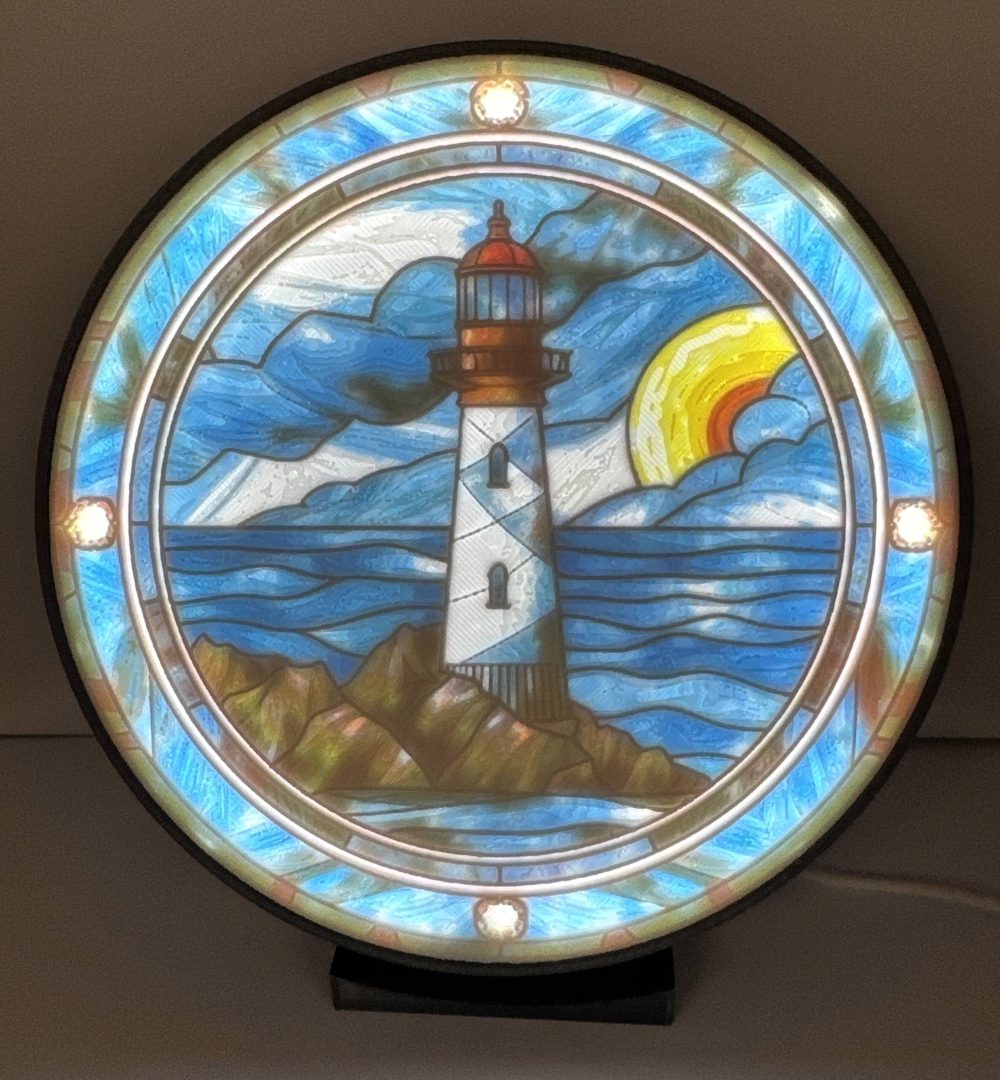 Lighthouse Stained Glass