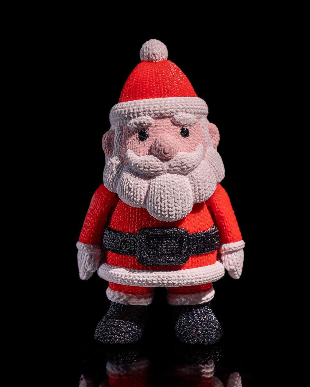 Santa Claus Figure in festive attire, perfect for Christmas decor, holiday gifts, or collectible ornaments.